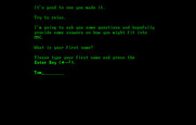 Executive Suite for IBM PC/Compatibles - First, you need to answer a few questions...