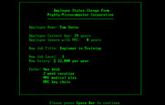 Executive Suite for IBM PC/Compatibles - Here's the perks of the position I landed...