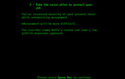 Executive Suite for IBM PC/Compatibles - Joining a union may cause problems...