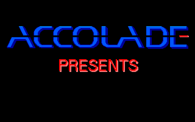 Elvira Amiga Screenshot: Accolade presents...