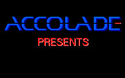 Elvira for Amiga - Accolade presents...