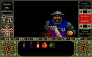 Elvira for Amiga - Under attack; ouch, I need to block these attacks!