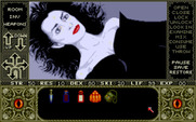 Elvira for Amiga - Uh oh, I woke someone up!