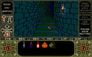 Elvira for Amiga - Climbing up a staircase...