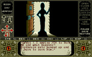 Elvira for Amiga - Enter Elvira...