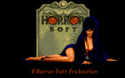 Elvira for Amiga - Horror Soft Productions screen.