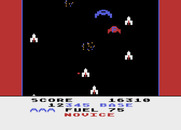Caverns of Mars for Atari 8-bit - You'll need to make sure you have enough fuel for the final section of the game...