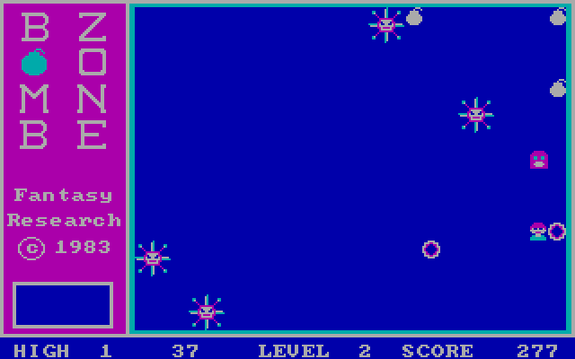 Bomb Zone IBM PC/Compatibles Screenshot: Start of level 2.