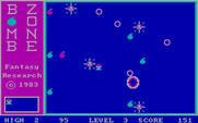 Bomb Zone for IBM PC/Compatibles - Watch out, don't get hit!