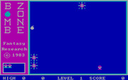 Bomb Zone for IBM PC/Compatibles - Game start.