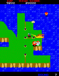 Dig Dug II for Arcade - Caught again!