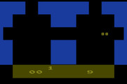 Haunted House for Atari 2600 - Starting screen.