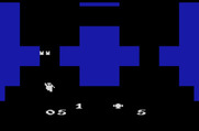 Haunted House for Atari 2600 - A ghost? Run away!