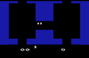 Haunted House for Atari 2600 - Game start; exploring...