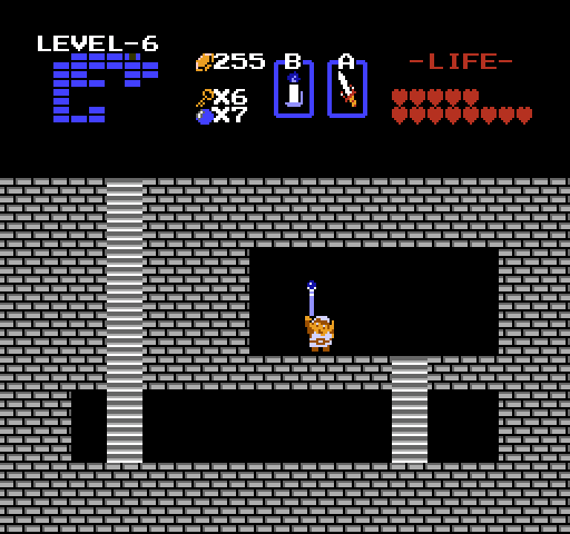 Legend of Zelda, The NES / Famicom Screenshot: I acquired a new item!