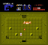 Legend of Zelda, The for NES / Famicom - This crab can only be defeated with a single arrow directly in the eye...
