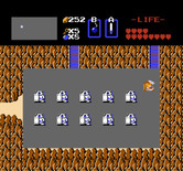 Legend of Zelda, The for NES / Famicom - Touching these statues brings them to life...but may reveal a secret!