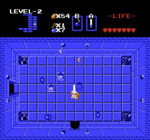Legend of Zelda, The for NES / Famicom - Second dungeon; there's a lot to attack here!