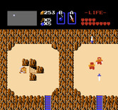 Legend of Zelda, The for NES / Famicom - I found a secret passage!