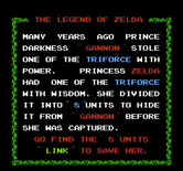 Legend of Zelda, The for NES / Famicom - The story so far...