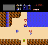 Legend of Zelda, The for NES / Famicom - A number of Octoroks appear!