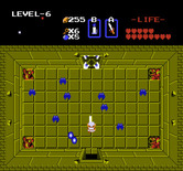 Legend of Zelda, The for NES / Famicom - The Keese are easy to defeat, but in large numbers can cause a problem.