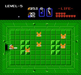 Legend of Zelda, The for NES / Famicom - Mouse-like creatures attack!