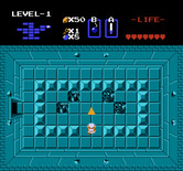 Legend of Zelda, The for NES / Famicom - A piece of the Tri-Force!