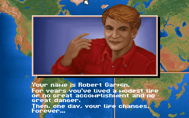 SpellCraft: Aspects of Valor IBM PC/Compatibles Screenshot: Here's your character.