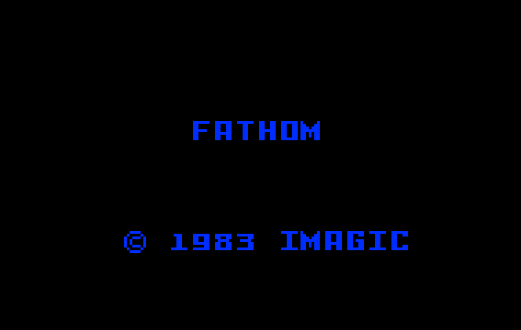 Fathom Intellivision Screenshot: Title screen.
