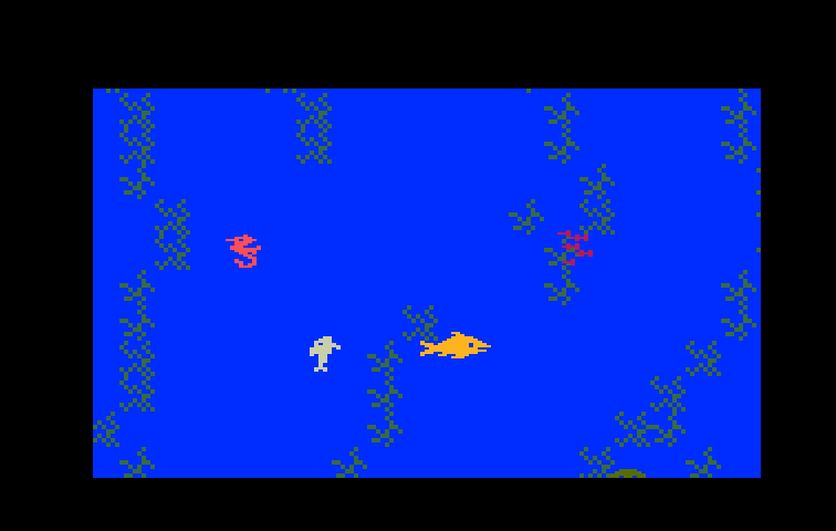 Fathom Intellivision Screenshot: A dead end, I'll need to backtrack a bit.