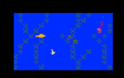 Fathom for Intellivision - The dolphin enters the sea weed maze...