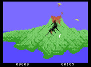 Fathom for ColecoVision - Be careful around erupting volcanoes...