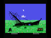 Fathom for MSX - An octopus guards sunken treasures...