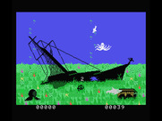Fathom for MSX - Sharks may appear down here too...