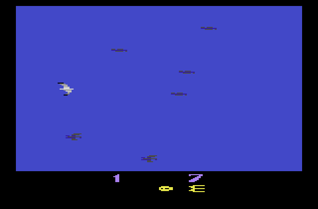 Fathom Atari 2600 Screenshot: Nothing else up here now...