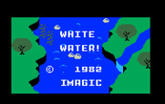 White Water! for Intellivision - Title screen.