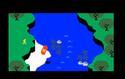 White Water! for Intellivision - Game start.