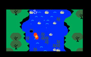 White Water! for Intellivision - Watch out for old tires, whirlpools, and more!