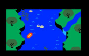 White Water! for Intellivision - Rafting down the river...