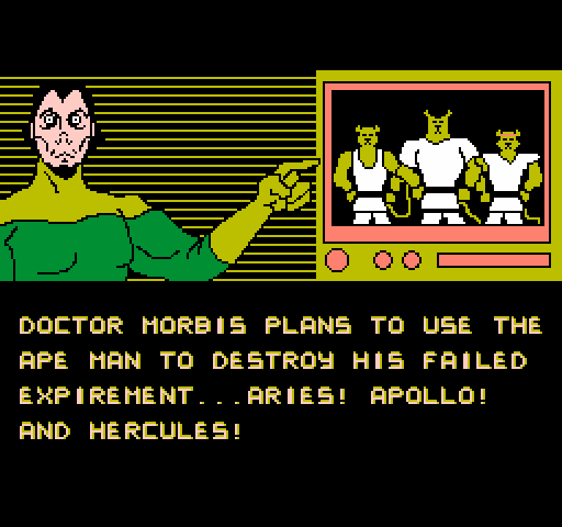 CheetahMen II, The NES / Famicom Screenshot: Introduction screen 3.