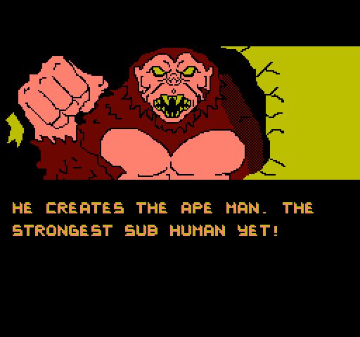 CheetahMen II, The NES / Famicom Screenshot: Introduction screen 2.