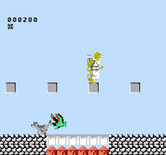 CheetahMen II, The for NES / Famicom - Jumping on these blocks makes avoiding some opponents easier...