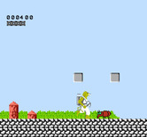 CheetahMen II, The for NES / Famicom - Jump over the giant bugs.