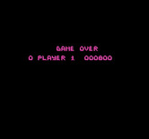 CheetahMen II, The for NES / Famicom - Game over.