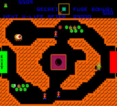 Cloak & Dagger for Arcade - You can shoot your way through these walls, but it takes time...