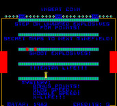 Cloak & Dagger for Arcade - Game attract mode.