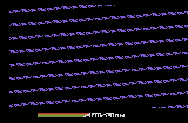 Robot Tank Atari 2600 Screenshot: I'm hit again!