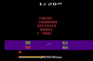 Robot Tank for Atari 2600 - Squadron defeated, on to the next level...