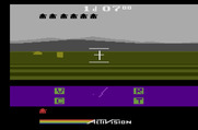 Robot Tank for Atari 2600 - Rain alert! Even in this weather I think I spot a tank to the left...